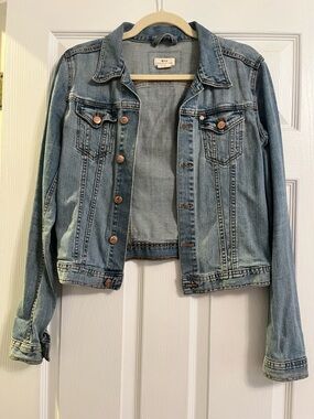 H&M Light Blue Denim Jean Jacket